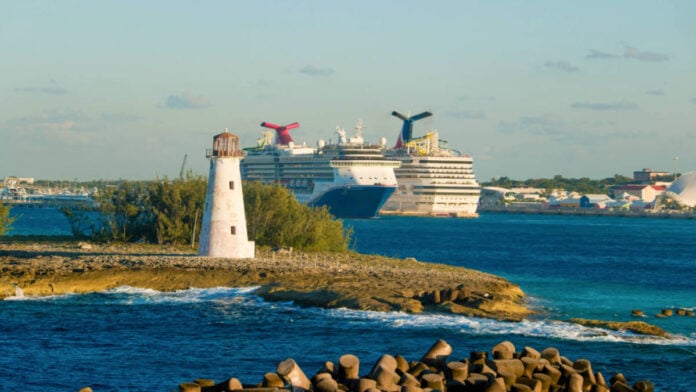Cruise Ships Docked in Nassau, Bahamas