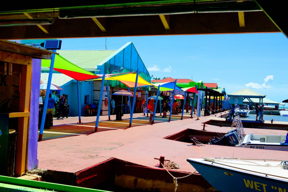 Water Taxis at Belize Cruise Port