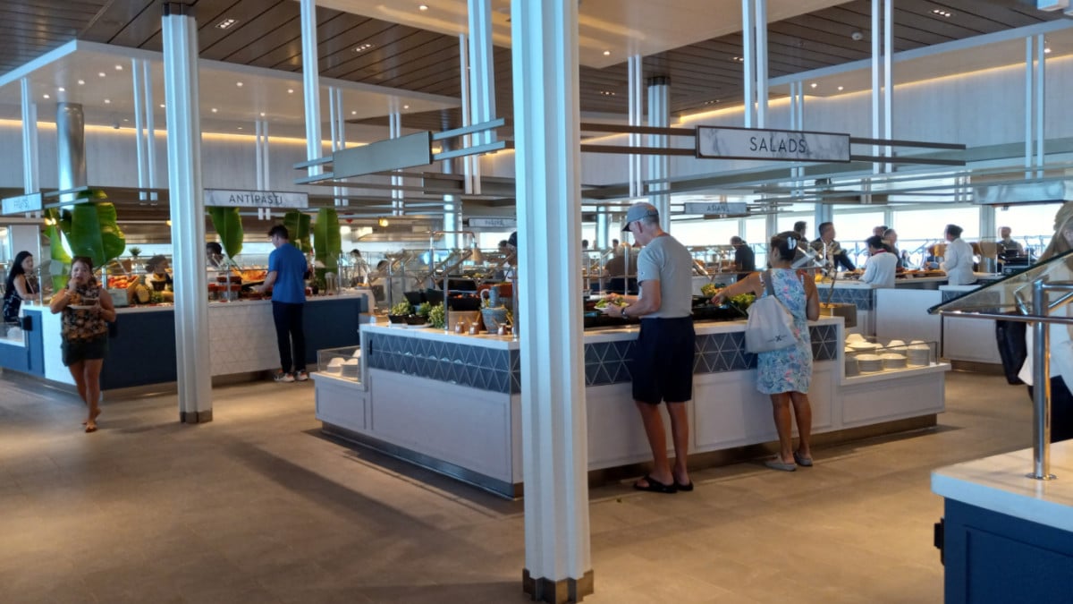 Celebrity Oceanview Cafe Buffet