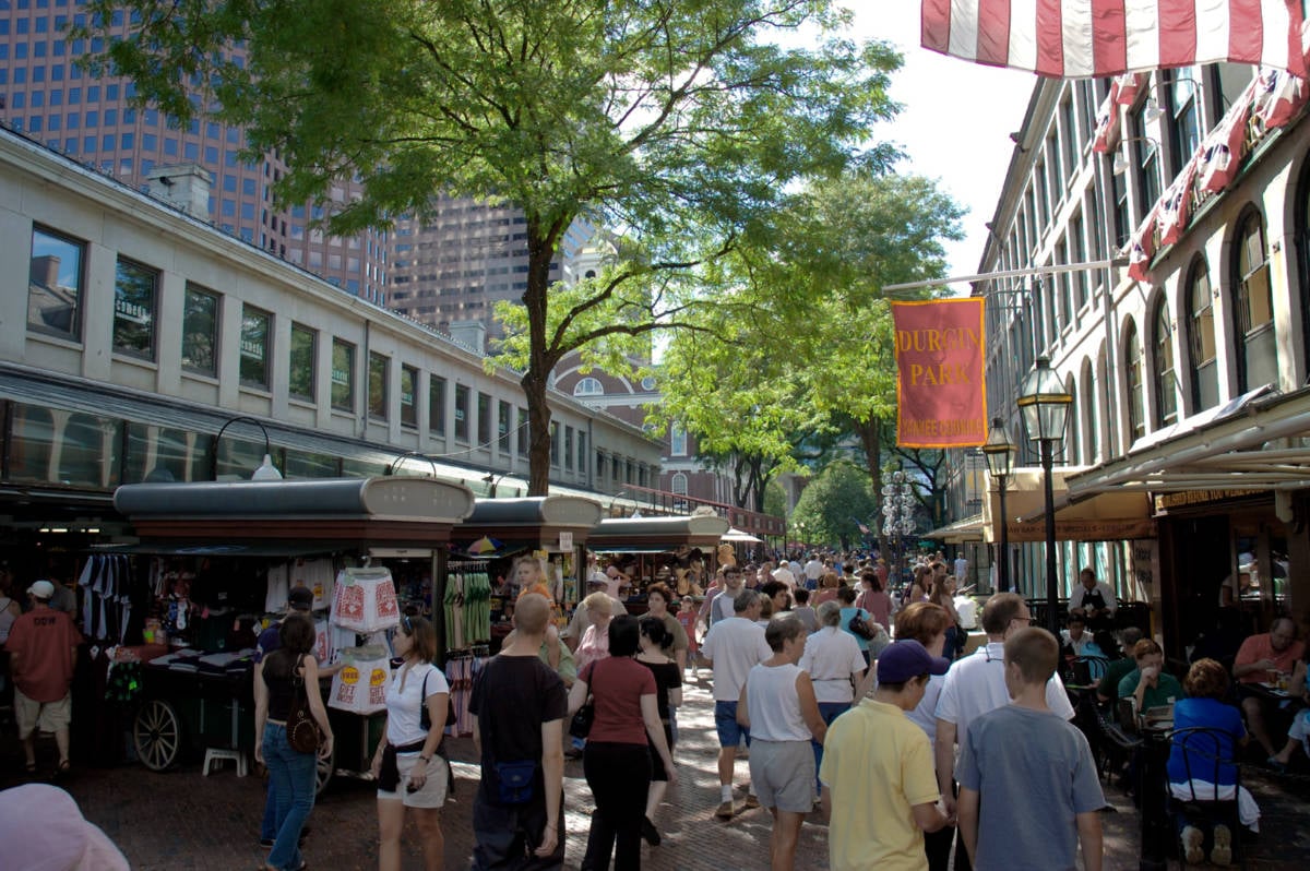 Quincy Market in Boston