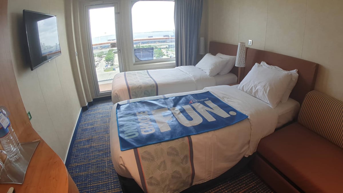Carnival Spirit Balcony Cabin