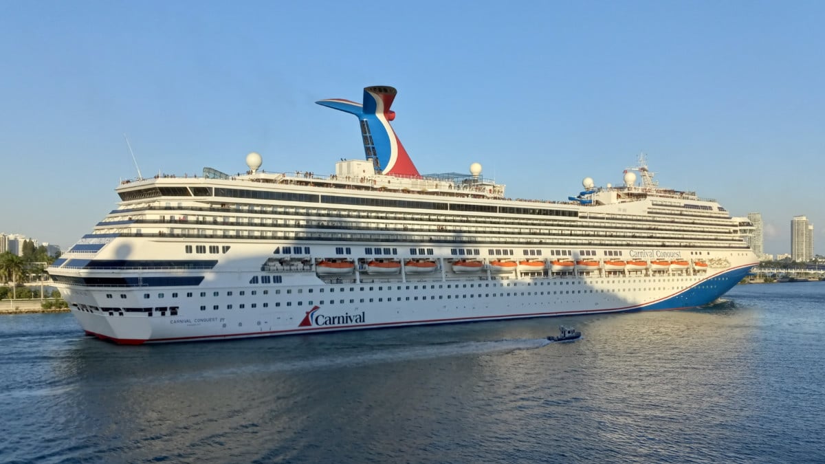 Carnival Conquest Departure