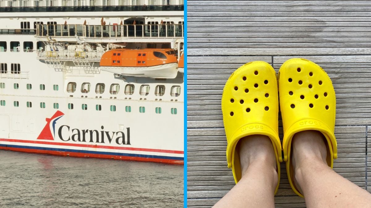 Carnival Cruise Line Shoe Debate