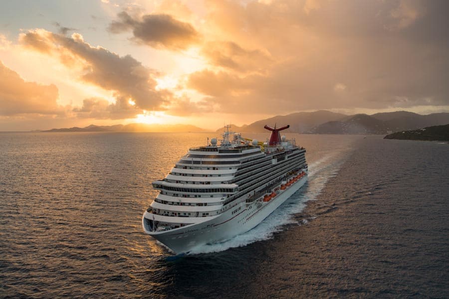 Carnival Breeze at Sea
