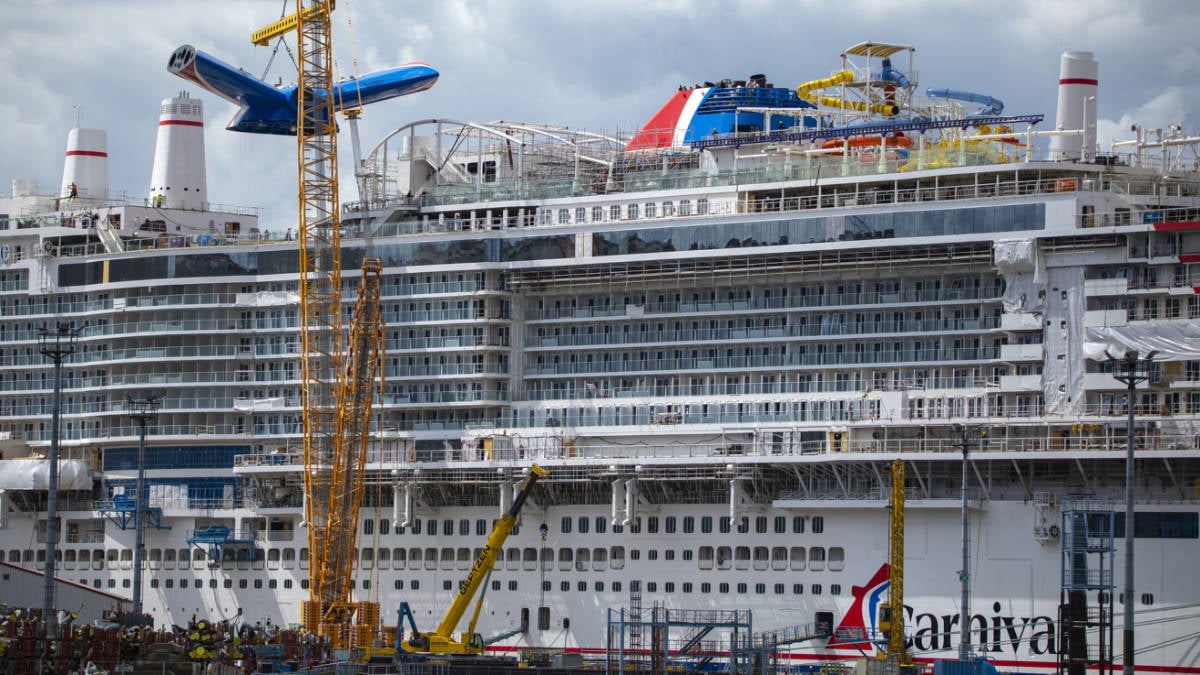 Carnival Cruise Line Ship Under Construction