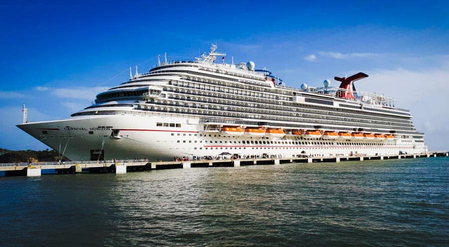 Carnival Horizon in Port