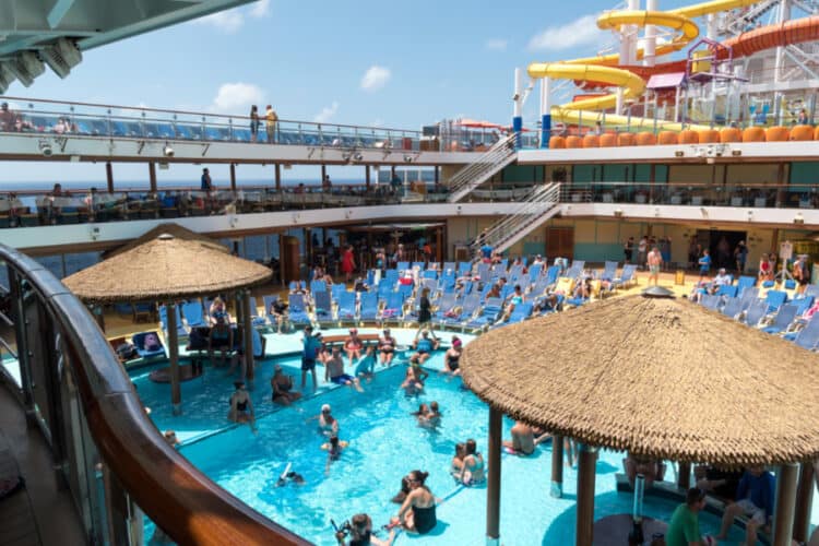Carnival Vista Lido Deck