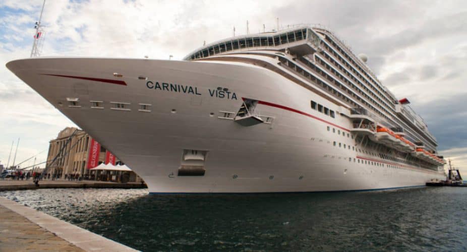 Carnival Vista Cruise Ship