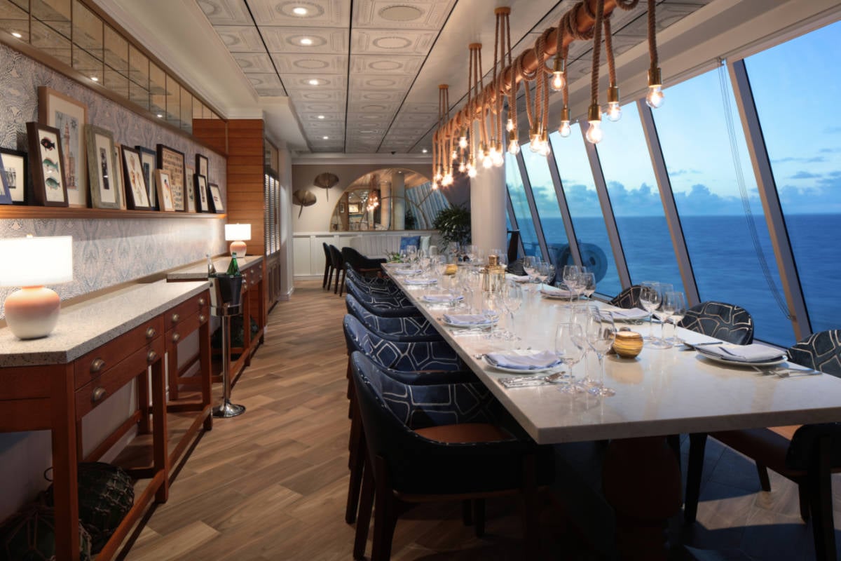 Celebration Table on Icon of the Seas