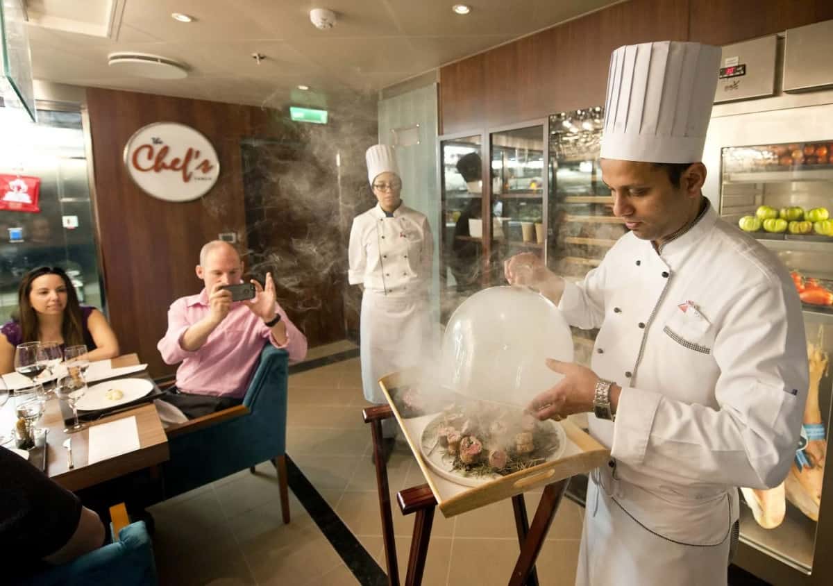 Carnival Cruise Line Chef's Table