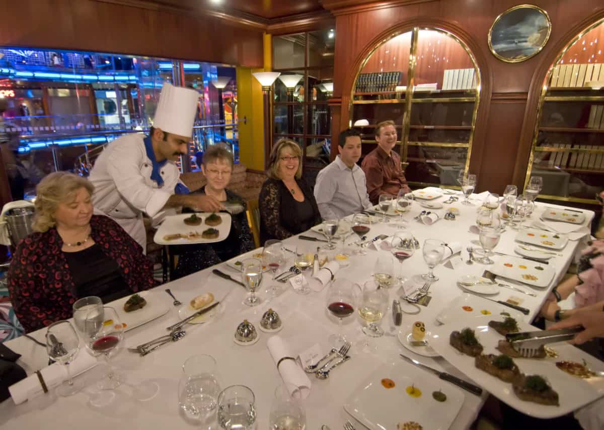 Carnival Cruise Line Chef's Table