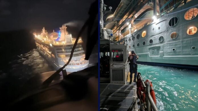 Coast Guard Rescues from Royal Caribbean Cruise Ships