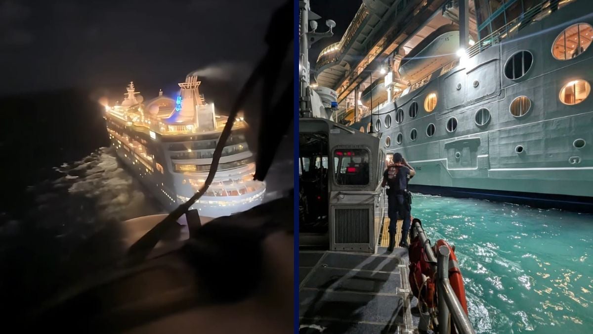 Coast Guard Rescues from Royal Caribbean Cruise Ships
