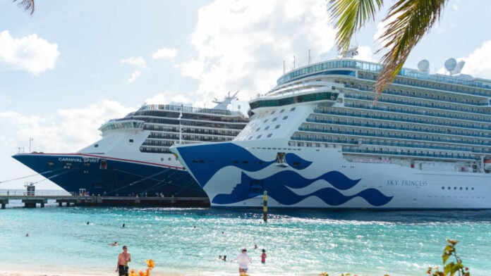 Cruise Ships Docked in Grand Turk