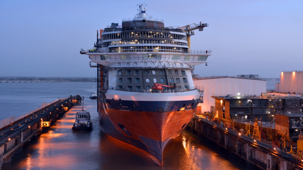 Celebrity Edge Under Construction