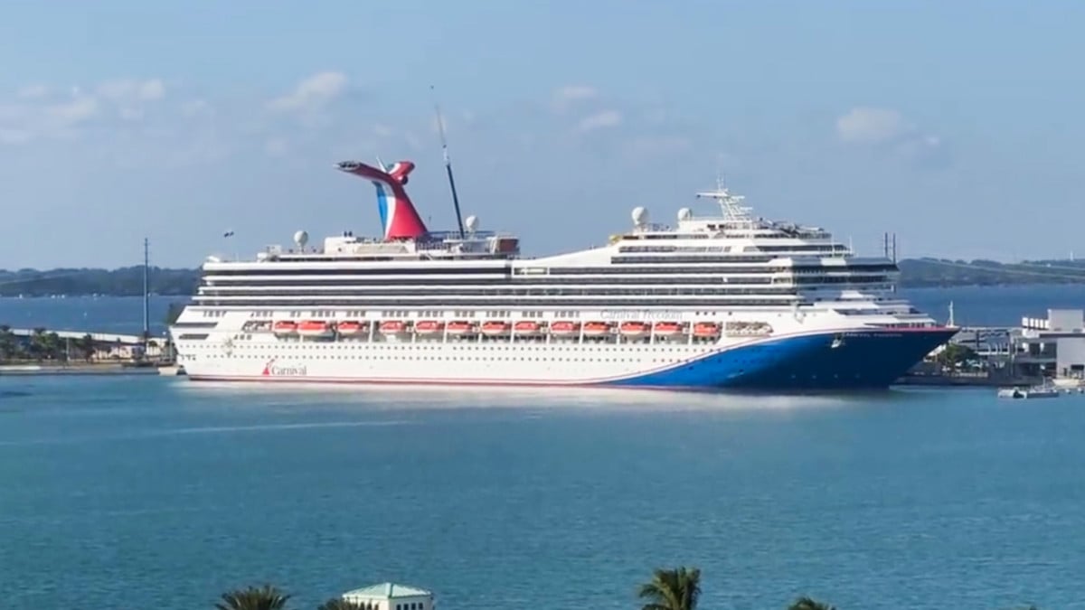 Carnival Freedom In Port Canaveral