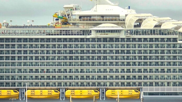 Harmony of the Seas Docked in Galveston, Texas