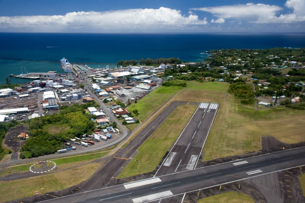 The Hilo Airport and Cruise Port