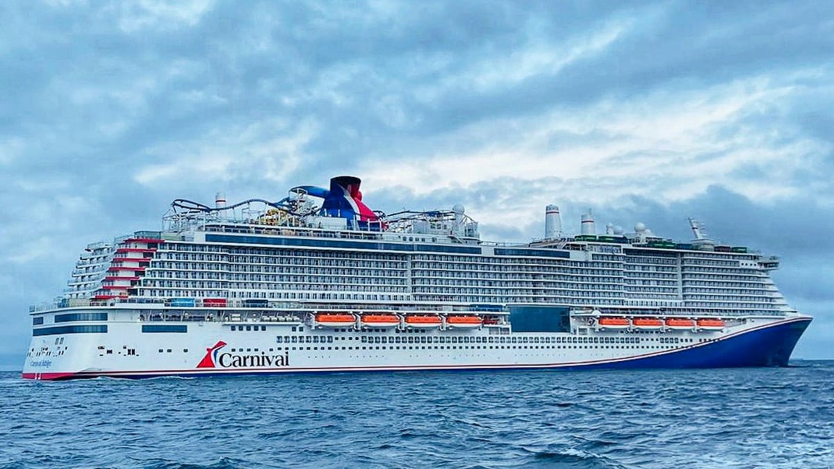 Carnival Jubilee Sea Trials