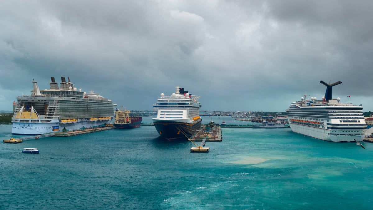 Cruise Ships Docked in Nassau