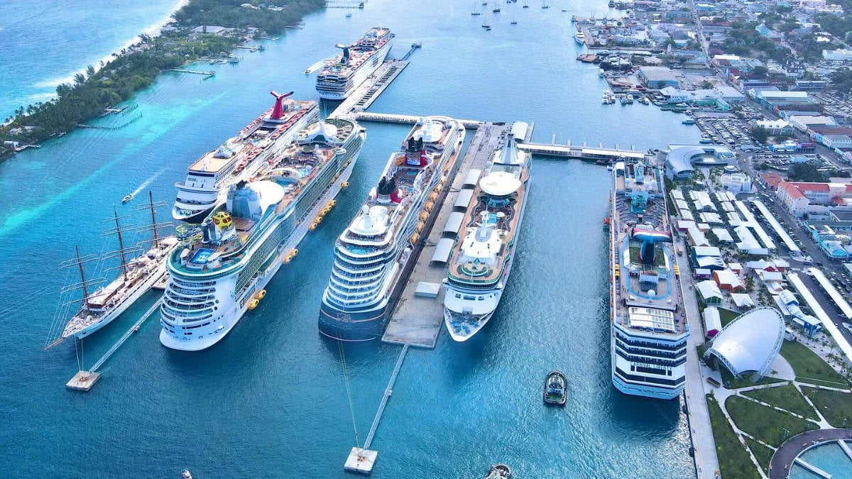 Cruise Ships in Nassau, Bahamas
