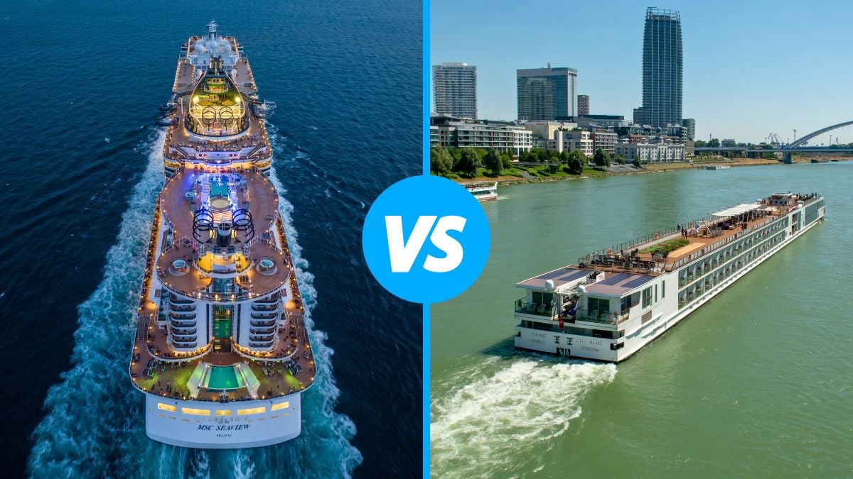 River Cruise vs. Ocean Cruise