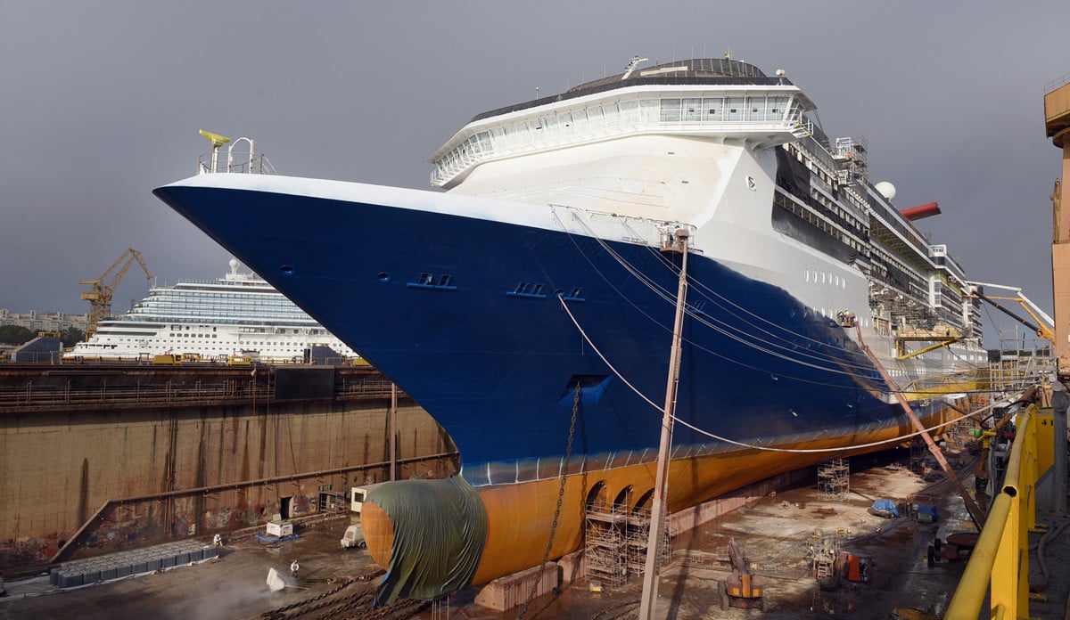Carnival Pride Drydock