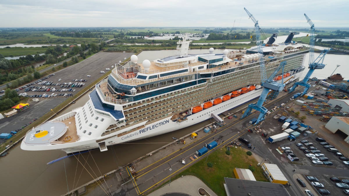 Celebrity Reflection At Meyer Werft Shipyard