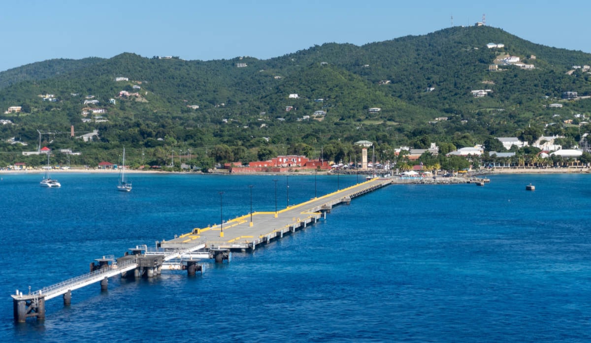 Cruise Pier in St. Croix