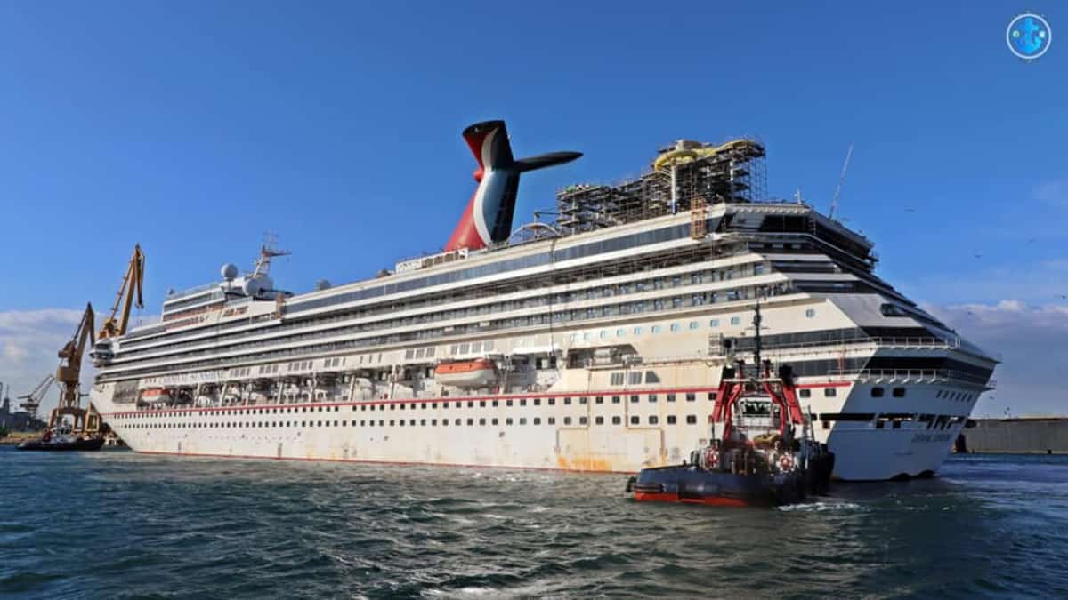 Carnival Sunshine Dry Dock