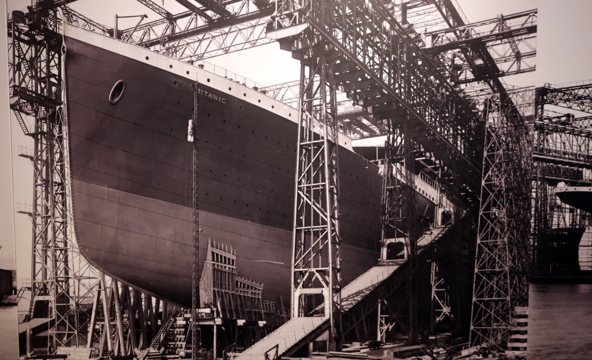 Titanic Under Construction 