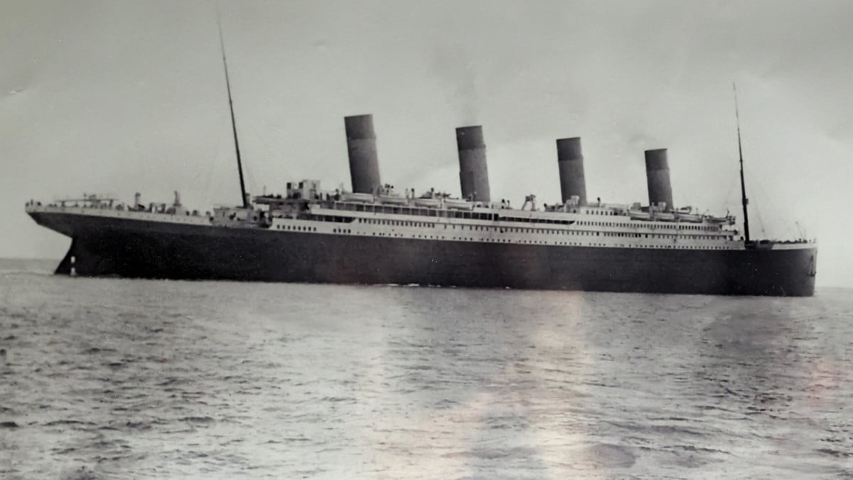 Titanic at Sea