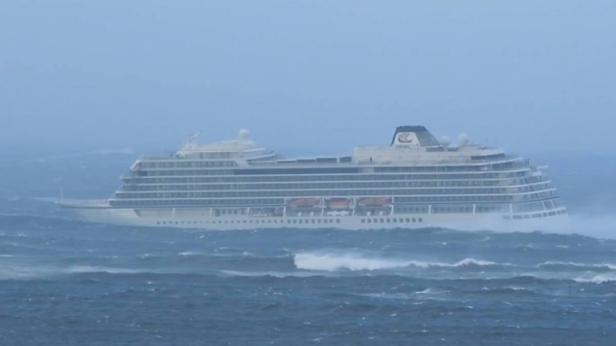 Viking Sky Cruise Ship Storm